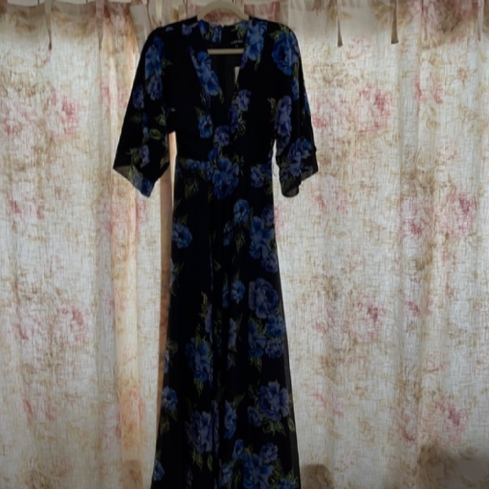 Floral maxi dress
